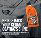 Car Wash and Wax – High Foaming pH Neutral Car Soap, 100:1 Concentrated for More Washes, Safe for Wax & Ceramic, Glossy Finish, For Foam Cannon & Bucket – Premium Italian Formula, 33.8 Oz