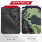 2PCS Car Seat Side Storage Pocket, Car Multifunctional Seat Organizer Hanging Bag, Auto Mobile Phone Wallet Sunglasses Mesh Net Pocket, Auto Accessories for Cars SUVs Trucks (Camouflage, 2PCS)