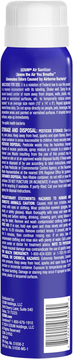 3.5 Oz. Air Sanitizer & Odor Eliminator 4 Pack for Homes, Cars, Offices and More, Outdoor Essence, 4 Pack, MULTI
