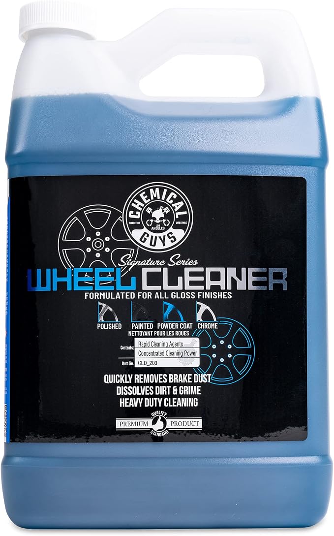 CLD_203 Signature Series Wheel Cleaner, Formated For All Gloss Finishes, Safe for Cars, Trucks, SUVs, Motorcycles, RVs & More 128 fl oz (1 Gallon)