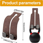 Car Purse Hook Purse Hook for Car Seats Headrest Car Seat Hooks,Heavy Duty Vehicle Organizer for Handbags, Groceries, Purses, Keep Car Tidy (Brown, 4 Pack)