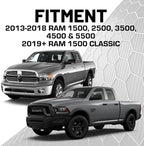 Bulletpoint Metal Dash Mount Cell Phone Holder Compatible with 2013-2018 RAM Truck & 2019+ RAM 1500 Classic (RubiGrid Spring-Loaded)