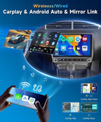 5G WiFi Android 15 Car Stereo for Chevrolet Chevy Camaro 2008–2015 Wireless Carplay Android Auto,9" HD IPS Touchscreen Car Radio Support GPS/10band DSP Audio/Bluetooth/FM/SWC/Backup Camera