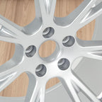 New 19x9.5" 19 Inch Premium Aluminum Alloy Wheel Rim Compatible with Model Y 2020-2023 | OEM Design, Alloy Replacement Wheel, Super Duty Car Rims Replacement - OE Stock Specs, Silver