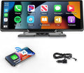 10.26" Touchscreen Wireless Carplay Portable Car Stereo Android Auto, Car Play Navigation, Voice Control, Bluetooth/AUX/FM, Car Radio Receiver
