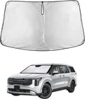 Windshield Sunshade Compatible for Kia Carnival 2022-2024 2025 2026, Sun Visor for Front Windshield & Window Sun Shade Cover, UV Heat Blocker & Protector, Car Accessories