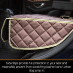 Car Seat Cover Waterproof Back Seat Cover for Kids and Dogs Without Smell Heavy Duty and Nonslip Rear Seat Protector Non Stick Fur Bench Seat Cover for SUV Van Easy to Install Machine Washable