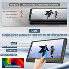 4+128G 9" Car Radio for Honda Civic 2006 2007 2008 2009 2010 2011 | Touch Screen Wireless CarPlay/Android Auto, 5GHz WiFi, Bluetooth 5.0, EQ, GPS Navigation, 1280 * 720, Backup Camera