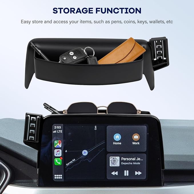 Car Phone Holder for 2020-2025 Ford Escape Accessories-Cell Phone Mount for Escape 8 inch Touch Screen Cradles Hands-Free 360° Rotation