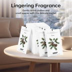 12 Pack Cedarwood Scented Sachets for Drawer, Closet & Small Spaces Air Freshener Bags, Odor Eliminator for Car, Shoes, Gym Bag Home Fragrance Gift Set