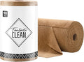 Microfiber Cleaning Cloth Roll -90 Pack, Tear Away Microfiber Towels, 12" x 12", Reusable, Washable, Scratch Free, Ultra Absorbent for All-Around Cleaning Supplies (Tan)