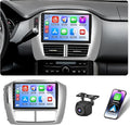 [DSP & EQ] 4+64G Android 15 Car Radio for Honda Pilot 2006 2007 2008, 9 inch IPS1280 * 720 Touch Screen for Pilot Car Stereo Wireless Carplay Android Auto 5G WiFi GPS Bluetooth 5.0 FM RDS SWC