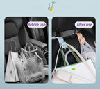 Fashion Car Seat Back Organizers, 4 Pack Universal Headrest Hooks, Bag Holder, Automobile Seat Back Hanger for Purse Bags and Coats (Random Color)