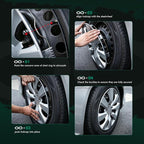 SCITOO Premium 16 Inch Hubcaps Set of 4 Wheel Rim Cover OEM Style Easy Snap On Car Truck SUV Hub Cap Replacement for Dodgefor Honda,for Mazda,for Kia,for Ford,for Mitsubishi,for Hyundai,etc.