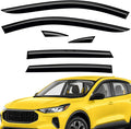 Extra Durable Window Deflectors Tape-On Window Visors Rain Guards Fit for Ford Escape 2020-2026, Sun Visors, Wind Vent for Shades, Exterior Car Accessories - 6pcs. AG0166