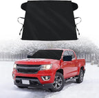 Windshield Cover for Ice and Snow for Chevrolet Chevy Colorado 2023-2025 2026, Oxford Fabric Windshield Frost Cover for Trucks,for Chevy Colorado All Weather Front Window Heat Protector