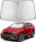 Windshield Sunshade Compatible for Honda CRV 2017-2020 2021 2022, Sun Visor for Front Windshield & Window Sun Shade Cover, UV Heat Blocker & Protector, Car Accessories