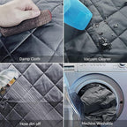 Front Seat Cover for Dogs Waterproof Car Seat Cover Protects Seats from Hair, Dirt, and Liquid Messes Scratch Proof Nonslip Bucket Seat Cover for Pet of Cars,Trucks and SUVs