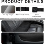 Car Towel Seat Cover, Waterproof Sweating Non-Slip Premium Soft Towel Carseat Protector, Universal Machine Washable Car Truck SUV Front Seat Cover for Gym Workout Beach Hiking (Pink, Rear)