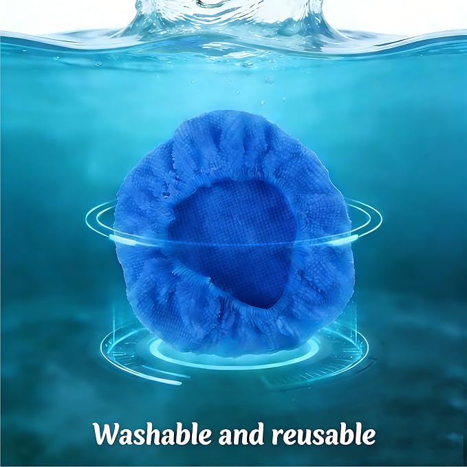 Car Care Microfiber Cloths for Windshield Cleaner,7 PCS Microfiber Cloths for Inside Windshield Cleaning Tool Pads,Clean Replacement Accessories (Blue)