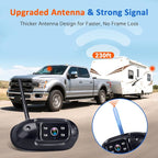 20-Mins Easy Install RV Backup Camera Wireless for Furrion: HD 1080P Rear View Camera with 7-Inch DVR Monitor - Clear Night Vision Wide View Reverse Camera with AI Detection