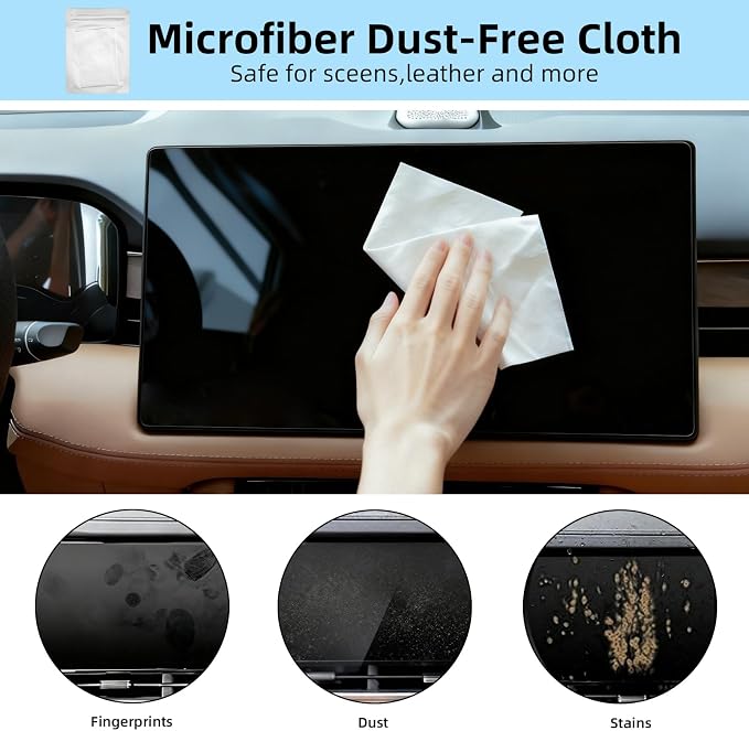Car Interior Detailing Cleaning Kit-10Pcs Car Screen Cleaner,Clean Gel, Detailing Brush, Cleaning Tools for Car, Keyboard and Interior Cleaning