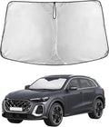 Windshield Sunshade Compatible for Audi Q5 2018-2024 2025 2026, Sun Visor for Front Windshield & Window Sun Shade Cover, UV Heat Blocker & Protector, Car Accessories