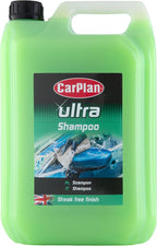 Ultra Shampoo Car Wash Soap, 169 fl oz (1.3 Gallon) | Paint Safe, Removes Dirt & Boosts Shine, For Bucket Wash with Sponge, Suitable for all Vehicles