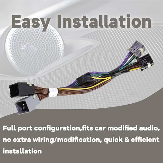 Integration T-Harness fit for GM iOS IOT Non Amplified Vehicles | Replace LPHGM72