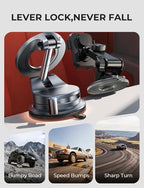 2 Pack for Magsafe Car Mount, Magnetic Phone Holder for Car, Strong Magnetic Car Phone Mount, 89 LBS Suction Phone Mount Vacuum, Dashboard Gifts Phone Holders for Your Car Mount for iPhone 17 | Automotive Dashboards