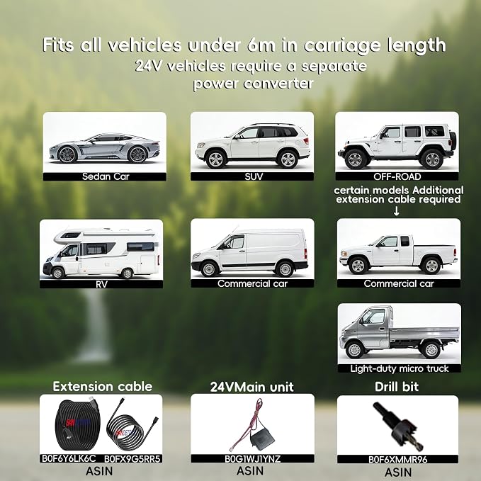 Backup Parktronic System Car Auto Vehicle Reverse with 8 Parking Sensors kit, LCD Display, Distance Detection (Meter/Foot Switchable), Buzzer Alarm and Voice Prompt Function（Dark Grey）