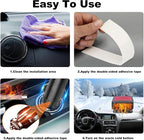 Car Heater, 12V 200W Fast Heating and Cooling Mode Windshield Defroster & Defogger, Portable Car Heater that Plugs into Cigarette Lighter, 360° Rotatable Car Heaters for Vehicle,SUV,RV,Jeeps (Red)