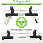 ATD-3100 Steering Wheel Level Alignment Tool - Steering Wheel Level Bar Tool - Universal Use for Passenger Cars, Vans & Trucks with Steering Wheel Internal Diameter 270mm-340mm, Spring-Loaded