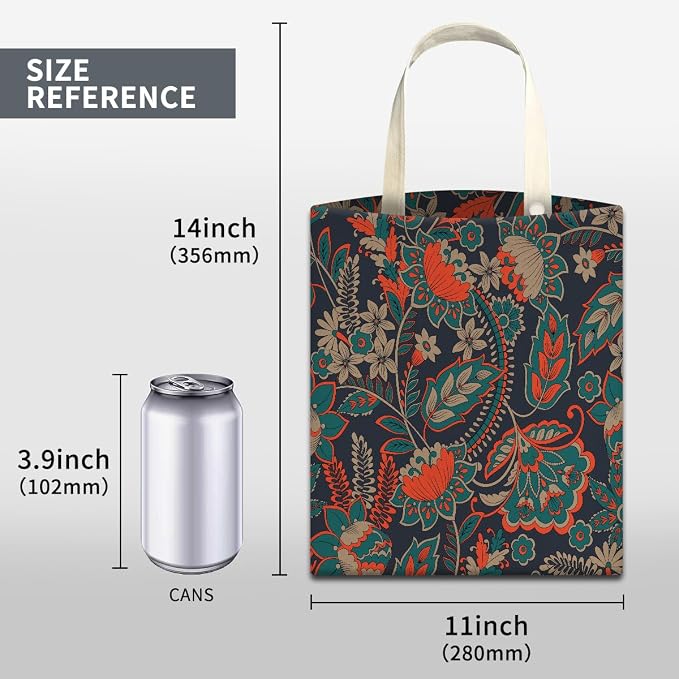 Car Trash Can, Cute Car Trash Bag, Hanging Car Organizer and Storage Bag, Trash Bin for Car Accessories, Vehicle, Travelling, Camping Luxury Paisley Flowers