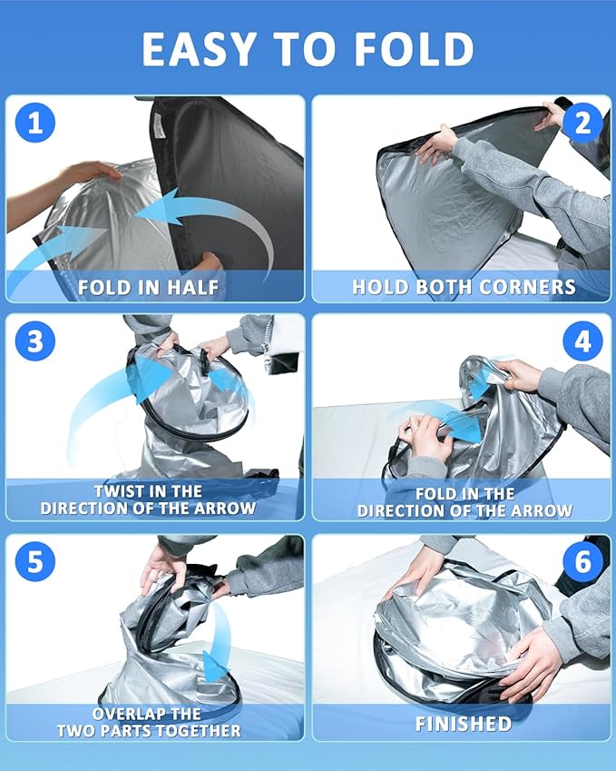 for Volvo XC40 2019-2025 2026 Windshield Sun Shade - 4 Layers Car Sunshades for Front Windows Shade Cover Custom Fit XC40 Sun Visor 250T Retractable Shade Blocks UV Rays Car Accessories