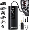Tire Inflator Portable Air Compressor-150PSI Cordless Air Pump for Car Tires with Digital Pressure Gauge, LED Light, Fast Inflation & Auto Shutoff, Tire Pump for Cars Motorcycles Bikes Ball