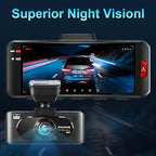 PERNIS 4K Dash Cam Front and Rear, STARVIS 2 IMX675 Sensor, HDR Super Night Vision, 24H Parking Mode,5.8GHz WiFi-20MB/s Fast Download with APP, Dash Camera for Cars with ADAS, 3.16" LCD(DS315 Plus)