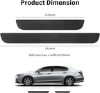 4PCS Car Door Sill Protector,Anti-Scratch & Waterproof Car Door Sills Scratch Protection,Universal Car Exterior Accessories Automotive Door Entry Guard for Car,Truck,SUV (Black, Width 2.36")