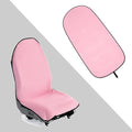 Waterproof Towel Car Seat Cover, Sweatproof Non Slip Towel Carseat Cover, Machine Washable Vehicle Bucket Frontseat Protector Accessories, Universal for SUV, Sedan, Truck (Pink)