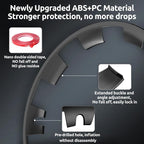 Wheel Rim Protector for Tesla Model Y 20 Inch Induction Wheels All-in-one Car Tire Trim Rings Rim Case Hubcaps Wheel Cover 2020-2024 Model Y Accessories