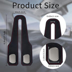 Car Seat Headrest Hooks for Purses and Bags, 4 Pack Bag Purse Holder for Car With Double Metal Hooks, Car Purse Hanger, Headrest Back Seat Handbags Hook Cute Hanging Accessories, Black