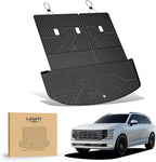 Cargo Trunk Mat & Backrest Mats for Hyundai Palisade 2026 All Weather TPE Custom Fit Car Trunk Mats Cargo Liner & Seatback Mats Accessories, Black
