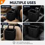 Car Trash Can for Car – Waterproof Hanging Car Garbage Bin – Bonus 20 Trash Bags Included