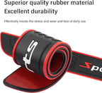 4PCS Car Door Sill Protector,Anti-Scratch Rubber Car Door Protector Edge Guards for Door Steps,Universal Automotive Exterior Accessories Waterproof Door Threshold Strips (Sport, Width 1.57")