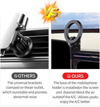 Car Phone Holder for Mercedes-Benz E-Class 2024-2026,12.3" Screen Mount | Magsafe Accessories Magnetic Cell Phone Mount Clip Compatible with iPhone, 3D fit Stable Dashboard Navigation Bracket Stand