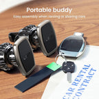 2-Pack Magnetic Phone Holder for Car: 6 Military Magnets, Gold Vent Phone Mount