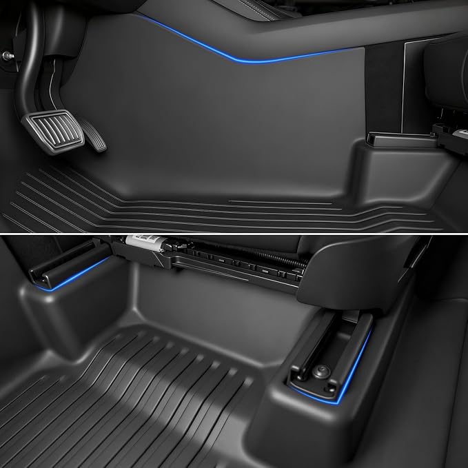 2025 2026 Tesla Model Y Juniper Floor Mats & Accessories & Extra-Thick TPE Cargo Liners, 9 PCS CabinProtect™ Pro Kit Full-Cabin Protection System(Only fit Premium&Performance)