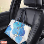 Car Seat Hooks, Cars Backseat Headrest Hangers Genuine Leather Stylish Vehicle Organizer Holders for Purse Clothes Hat Grocery, 2 Pack, Gray