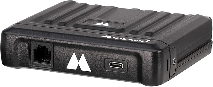 Midland - MXT275VP4-15 Watt GMRS MicroMobile Two-Way Radio - ATVs UTVs and Other Off-Road Vehicles - Overlanding Gear - Extended 3dB gain Roll Bar Mount Antenna Microphone Extension Cable