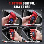 Digital Tire Pressure Gauge,Accurate Cars Air Gauge 150 PSI,Red | 0-150PSI Calibrated,Accurate in 0.1 Increments,4 Measurement Units,Backlight LCD&Nozzle Light,for Everyday Vehicles